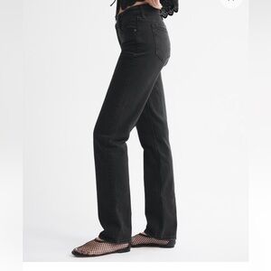 Abercrombie & Fitch Black Straight Jeans